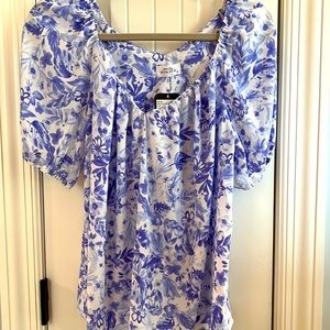 BNWT Emily Wonder Chiffon Top
